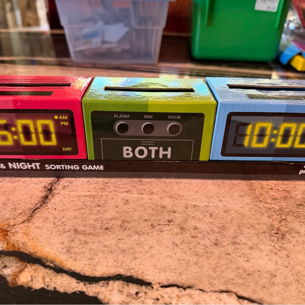 Set of 3 Educational Sorting Games